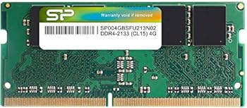 【中古】シリコンパワー ノートPC用メモリDDR4-2133PC4-17000 4GB×1枚 260pin 1.2V CL15 SP004GBSFU213N02