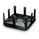 【中古】TP-Link WiFi 無線LAN ルーター Archer C5400 11ac ウイルス対策 セキュリティ AC5400 2167+2167+1000Mbps トライバンド 利用推奨環境 : 最大64