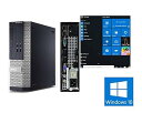 【中古】貴重 英語版パソコン 英語WINDWS 10クリーンインストール DELL 省スペース デスクトップパソコン IntelCore I5 DVD 中古
