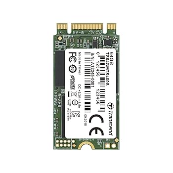 【中古】トランセンド・ジャパン 64GB M.2 2242 SSD SATA MLC