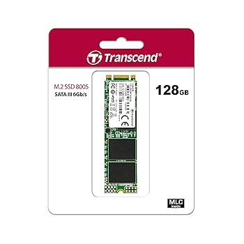 【中古】トランセンド・ジャパン 128GB M.2 2280 SSD SATA MLC