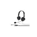 【中古】バッファロー BSHSHCS310BK 両耳ヘッドバンド式ヘッドセット 4極