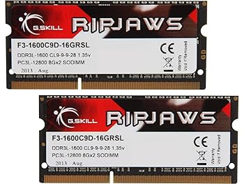 šG.Skill F3-1600C9D-16GRSL DDR3L-1600 CL9 8GB2