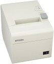 【中古】旧モデル エプソン サーマルレシートプリンター80mm・58mmBluetoothクールホワイト電源 TM202BI136