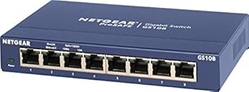 【中古】正規品 ネットギア NETGEAR スイッチングハブ 8ポート 1G 金属筐体 静音ファンレス リミテッドライフタイムハードウェア アンマネージスイッチ G