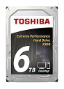 【中古】Toshiba X300 6TB Desktop 3.5 Inch SATA 6Gbs 7200rpm Internal Hard Drive 並行輸入...