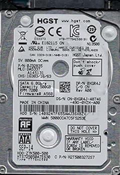 【中古】HGST hts725050 a7e630 P N : 0j32835 MLC : da5337 500 GB中国