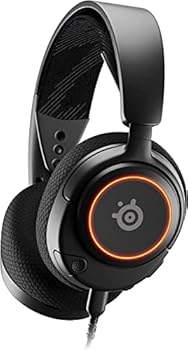 【中古】SteelSeries ゲーミングヘッドセット ヘッドホン Arctis Nova 3 軽量 有線 密閉型 PC PS5 PS4 Switch 対応 RGBライティング AIノイズキャンセリ 【中古】SteelSeries ゲーミングヘッドセット ヘッドホン Arctis Nova 3 軽量 有線 密閉型 PC PS5 PS4 Switch 対応 RGBライティング AIノイズキャンセリ