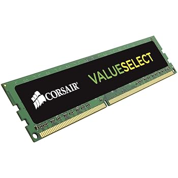 【中古】CORSAIR DDR3 メモリモジュール Value Select Series 4GB×1枚キット CMV4GX3M1A1600C11