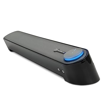 【中古】GOgroove コンピュータ スピーカー ミニ サウンドバー USB 電源 PC サウンド バー 簡単セット..