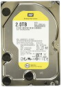 【中古】WESTERN DIGITAL 3.5インチ内蔵HDD 2TB SATA6.0Gbs 7200rpmclass 128MB 512e WD2004FBYZ(2)
