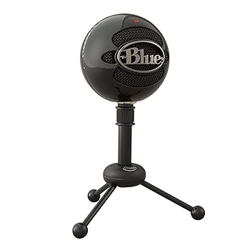 【中古】Blue デスクトップUSBマイク Snowball Gloss Black 並行輸入品