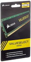 【中古】CORSAIR DDR3 メモリモジュール Value Select Series 4GB×1枚キット CMV4GX3M1A1333C9