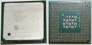 【中古】Intel Pentium 4 3GHz 512800 CPUプロセッサー - SL6WK