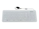 【中古】Seal Shield SEAL GLOW シリコンキーボード - バックライト, 食洗機で洗浄可 & 抗菌 白USBGen 2 デザイン SW106G2(2)