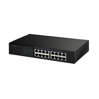 【中古】PLANEX 16ポート 10100 WEBスマートスイッチ SW-0016F2