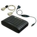 【中古】ラトックシステム RS-232C 56K DATA14.4K FAX MODEMUSB変換ケーブル付 REX-C56EX-U