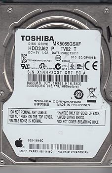 šMK5065GSXF E0GP006B HDD2J62 P TV02 T Toshiba 500GB SATA 2.5 ϡɥɥ饤...