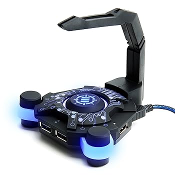 【中古】ENHANCE Gaming Mouse Bungee フレキシブルアームによるコード管理用2.0 USBハブ ブルー 【中古】ENHANCE Gaming Mouse Bungee フレキシブルアームによるコード管理用2.0 USBハブ ブルー