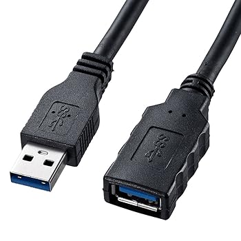【中古】サンワサプライ USB3.0延長ケーブルAコネクタ オス-メス 1m ブラック KU30-EN10 【中古】サンワサプライ USB3.0延長ケーブルAコネクタ オス-メス 1m ブラック KU30-EN10