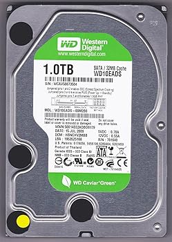 šWD HDD ¢ϡɥǥ 3.5 1TB WD Green WD10EADS SATA 3.0 Gbs 5,400rp...