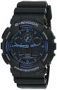 【中古】CASIO カシオ 腕時計 G-SHOCKGショック GA-100-1A2 海外モデル 並行輸入品