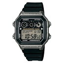 【中古】CASIO カシオ AE-1300WH-8A AE1300WH-8A スポーツ デジタル ブラック グレー メンズ 腕時計 並行輸入品