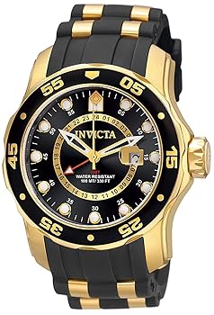 šۥӥ Invicta Men's 6991 Pro Diver Collection GMT Black Dial Black...