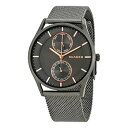 【中古】スカーゲンSKAGEN メンズ HOLST ホルスト マルチファンクション グレー グレー文字盤 グレーメッシュブレスレット SKW6180 腕時計 並...