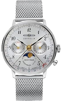 【中古】ツェッペリン ヒンデンブルク クオーツ ユニセックス 腕時計 7037M-1 シルバー並行輸入品 【中古】ツェッペリン ヒンデンブルク クオーツ ユニセックス 腕時計 7037M-1 シルバー並行輸入品