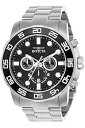 【中古】Invicta 22226 メンズプロダイバー カジュアルウォッチ クォーツ ステンレススチール 色はシルバー調