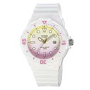 【中古】CASIO カシオ チプカシ 腕時計 デジタル ホワイト ピンク イエロー LRW-200H-4E2並行輸入品(4)