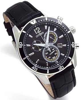 【中古】シチズン エコドライブ クロノグラフ CITIZEN ソーラー クロノ 本革ベルト 替えベルト ブラックベース 国内品番 VO10-6742F BK 並行輸入品 【中古】シチズン エコドライブ クロノグラフ CITIZEN ソーラー クロノ 本革ベルト 替えベルト ブラックベース 国内品番 VO10-6742F BK 並行輸入品