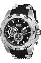 【中古】Invicta Men's 25505 Speedway Quartz Multifunction Black Dial Watch