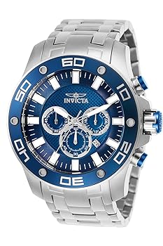【中古】Invicta Men's 26075 Pro Diver Quartz Chronograph Blue Dial Watch 【中古】Invicta Men's 26075 Pro Diver Quartz Chronograph Blue Dial Watch