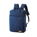 【中古】エレコム リュック ビジネスバッグ offtocoオフトコ 13.3インチPC収納 A4対応 3WAYバックパックメッセンジャーバッグハンドバッグ ネイ...