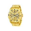 【中古】Invicta Men's Pro Diver 21924 Gold Stainless-Steel Quartz Diving Watch