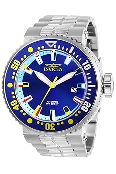 šInvicta Men's 27664 Pro Diver Automatic 3 Hand Blue, Ocean Blue, R...