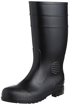 【中古】ミドリ 安全長靴ワークエースW1000 黒耐油性26.5cm