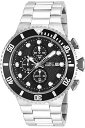 【中古】インヴィクタ Invicta Men's 18906 Pro Diver Analog Display Japanese Quartz Silver Watch 並行輸入品