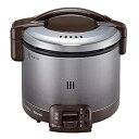 【中古】RR-030FSDB 13A こがまる FS ガス炊飯器 3合炊き 都市ガス ダークブラウン(2)