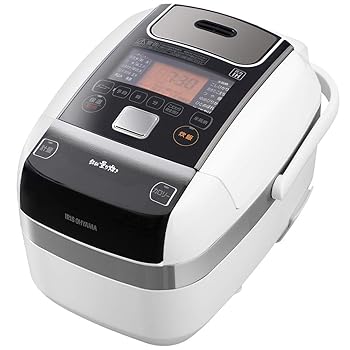 【中古】アイリスオーヤマ 炊飯器 3合 米屋の旨み 銘柄量り炊き 圧力IH炊飯器 カロリー表示機能 レシピ..