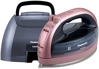 【中古】パナソニック コードレススチームWヘッドアイロン ピンク NI-WL605-P 【中古】パナソニック コードレススチームWヘッドアイロン ピンク NI-WL605-P