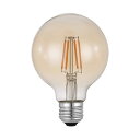 【中古】EGLO LED電球 G80 E26 320lm 電球色 アンバー 204662J