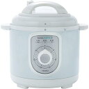 【中古】山本電気 電気圧力鍋 2.8L 満水容量2.8L調理容量2.2L ダイヤル式 自動調理 保温機能 レシピブック ホワイト YS0003WH