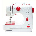 【中古】SIS コンパクト電動ミシン FHSM-505B-RD レッド