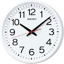 【中古】セイコークロックSeiko Clock 掛け時計 オフィスタイプ アナログ 白 KX623W