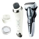 【中古】パナソニックPanasonic わけあり ES-MC3QCM白 LAMDASHラムダッシュ サロンシェ-ビングセット 3枚刃