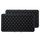 【中古】ブルーノ BRUNO ホットサンドメーカー 耳まで焼ける 電気 ダブル用ワッフルプレート BOE044-WAFFLE|詳細画像