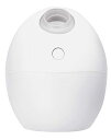 【中古】グリーンハウス たまご形 卓上 静音 USB加湿器 超音波式 GH-UMSEJ-WH